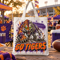 Clemson Undead Mascot Tote Bag