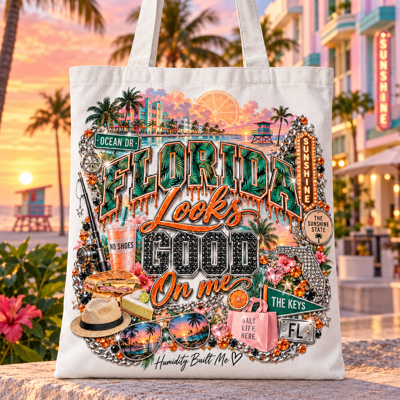 Florida Looks Good On Me Tote Bag