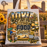 Iowa Looks Good On Me Tote Bag