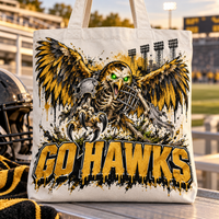 Iowa Undead Mascot Tote Bag