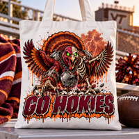 Virginia Tech Undead Mascot Tote Bag
